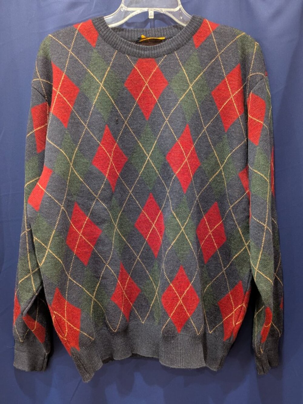Brooks Brothers Wool Argyle Sweater